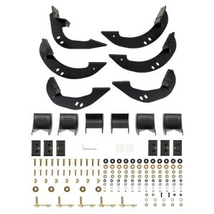 Chrysler Crossfire Brake Rotors (2) - Front + Rear - R1 Concepts - Drilled & Slotted Carbon Coated - `01-`11